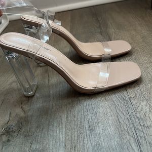 Public desire clear heels